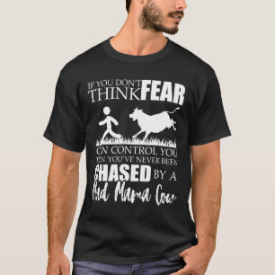 Gejagt von einer verrückten Mutterkuh Cool für Lan T-Shirt