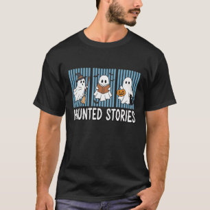 Gejagte Geschichten Geist Halloween T-Shirt