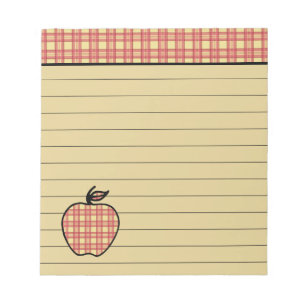 Gekacheltes Apple Notizbuch Notizblock