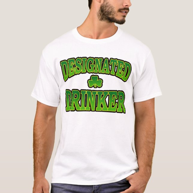 Gekennzeichneter Trinker-T - Shirt (Vorderseite)
