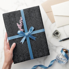 Gekettete abstrakte gespiegelte graue Kunst auf sc Geschenkpapier