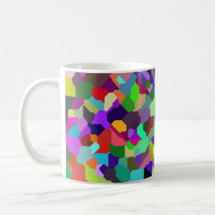 Gekippte Tasse der Fliesen-11oz