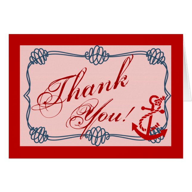 Geklappter Dankeschön Kartenarsenklumpen (Vorderseite (Horizontal))