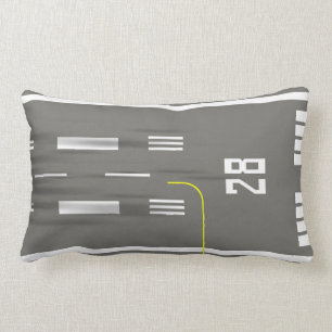 Geklärt, um Rollbahn-Kissen, Prinzessin Juliana 28 Lendenkissen