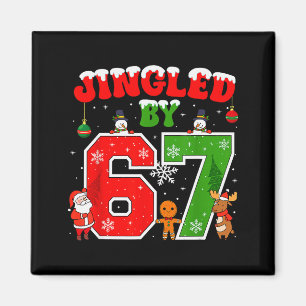 Geklingelt von 67 Lustigem Six Seven Meme 6 7 Weih Magnet