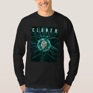 Geklontes Cyberpunk Science-Fiction Sci-Fi Gamer T-Shirt