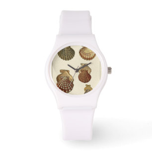 Geknisterte antike Muscheln Armbanduhr