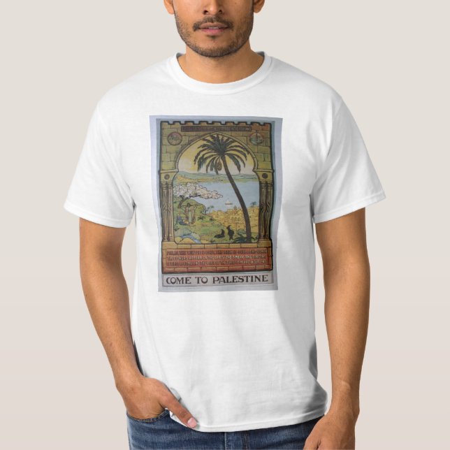 gekommen nach Palästina T-Shirt (Vorderseite)