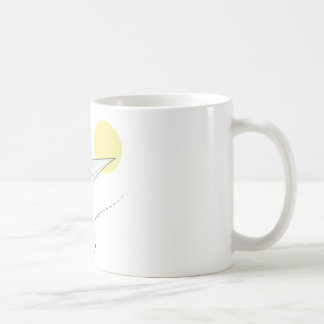 Gekommene Fliege mit mir Kaffeetasse