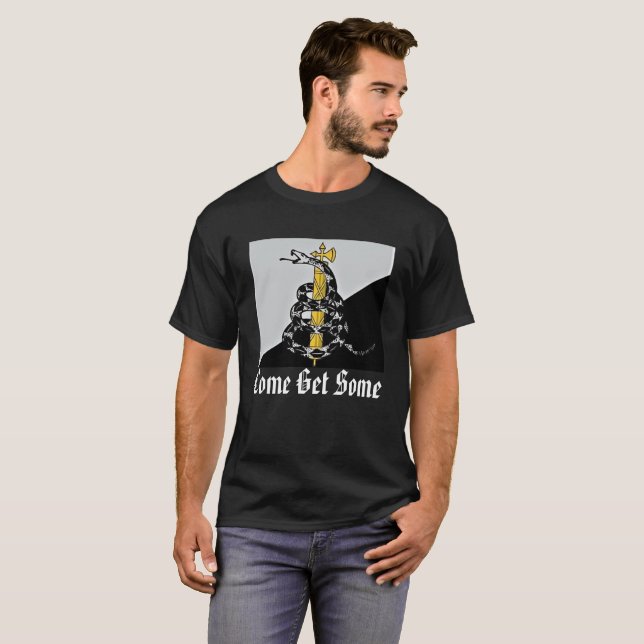 Gekommenes Gadsden - erhalten Sie einiges T-Shirt (Vorne ganz)