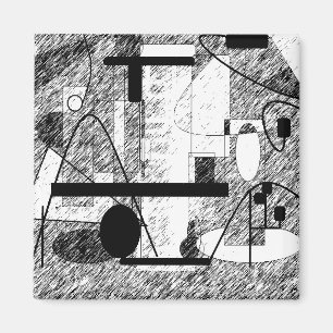 Gekrähter Raum Magnet