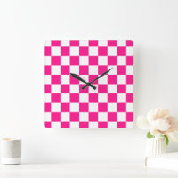 Gekreuzte Quadrate mit weißem, rosa Retro