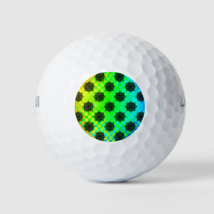 Gekreuzte Räder von Kenneth Yoncich Golfball