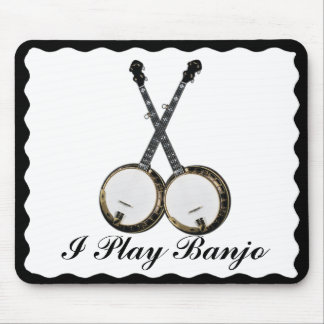 GEKREUZTES BANJOS-MOUSEPAD MOUSEPAD