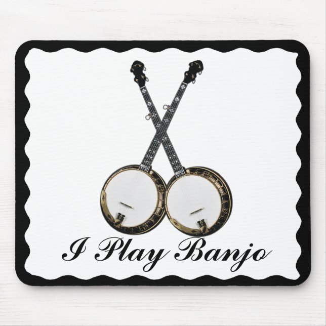 GEKREUZTES BANJOS-MOUSEPAD MOUSEPAD (Vorne)