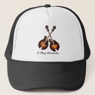 GEKREUZTES MANDOLINS-HAT TRUCKERKAPPE