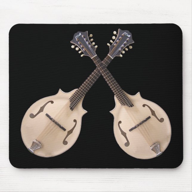 GEKREUZTES MANDOLINS-MOUSEPAD MOUSEPAD (Vorne)