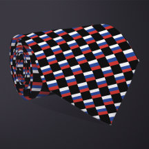 Gekreuztes russisches Flaggenmuster