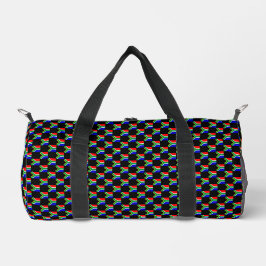Gekreuztes Südafrikanisches Flaggenmuster Duffle Bag