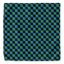 Gekreuztes Tansania-Flag-Muster