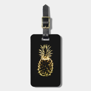 Gekritzel-Ananas Gepäckanhänger