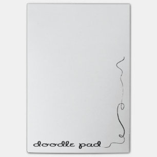 Gekritzel-Auflage Post-it Klebezettel