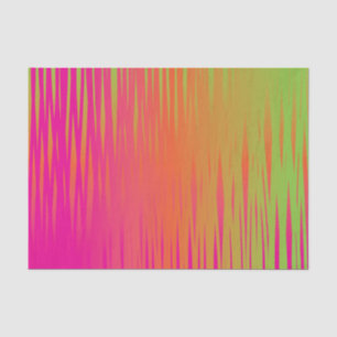 Gekritzel-Effekt in einem Rosa-, Orange und Seidenpapier