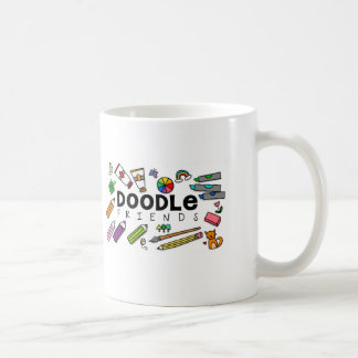 Gekritzel-Freund-Tasse (mit Gekritzeln) Kaffeetasse