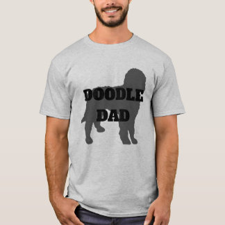 Gekritzel-HundeVater T-Shirt