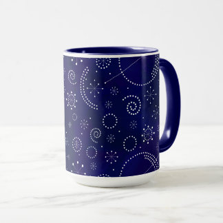 Gekritzel in der Raum-Tasse Tasse