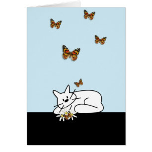 Gekritzel-Katze