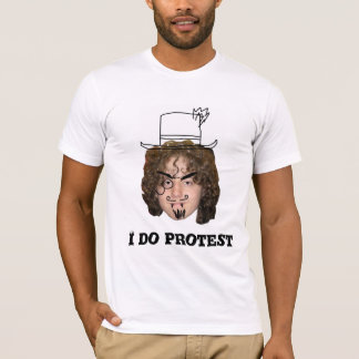 Gekritzel-Protest - besonders angefertigt T-Shirt