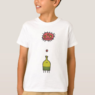 Gekritzel-Sprungs-Monster scherzt T - Shirt