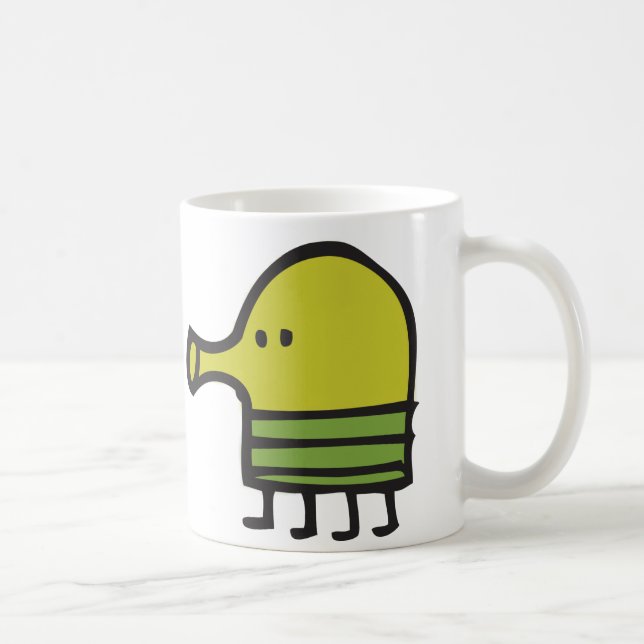 Gekritzel-Sprungs-Tasse Kaffeetasse (Rechts)