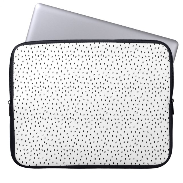 Gekritzel-Stellen-Laptop-Hülse Laptopschutzhülle (Vorderseite)