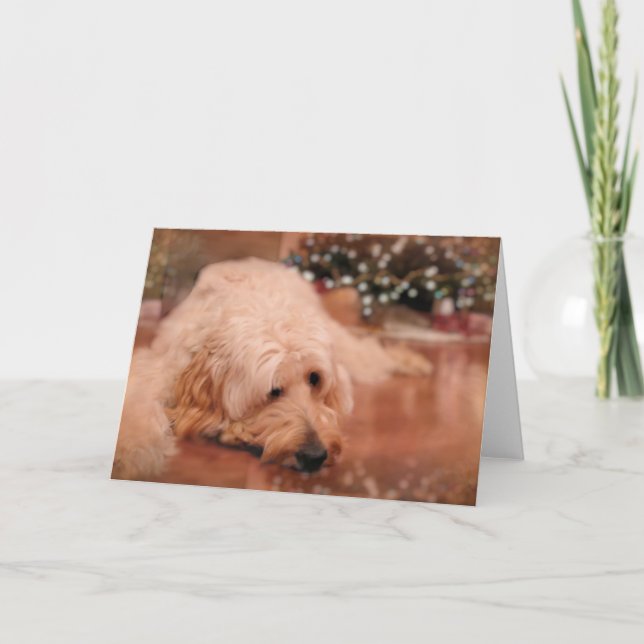 Gekritzel-Weihnachtskarte Feiertagskarte (Vorderseite)