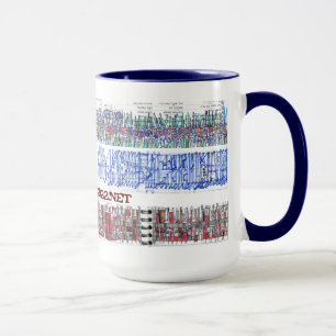 Gekritzelbänder Tasse