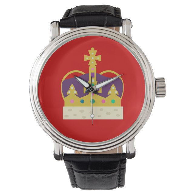 gekrönt! armbanduhr (Vorderseite)