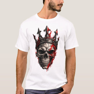 Gekrönter Schädel T-Shirt