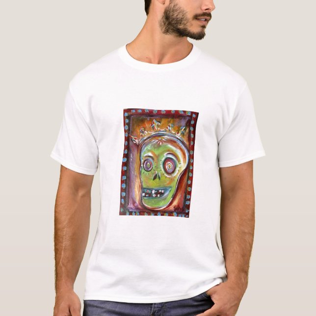 Gekrönter Scull T-Shirt (Vorderseite)
