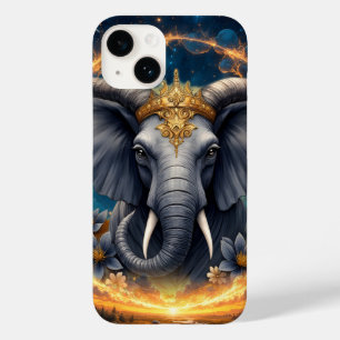 Gekrönter Wächter des Himmelstors der Elefant Case-Mate iPhone 14 Hülle