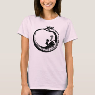 Gekröntes Ouroboros Alchimie-Shirt T-Shirt