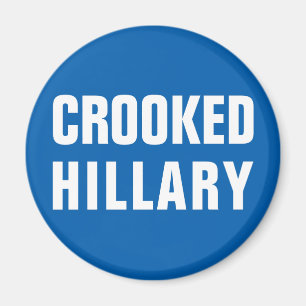 Gekrümmte Hillary Clinton Magnet