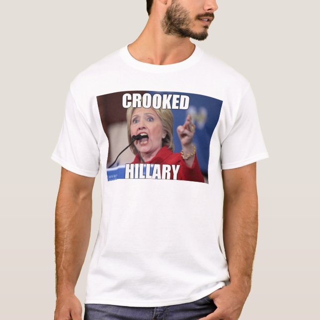 Gekrümmter Hillary T-Shirt (Vorderseite)