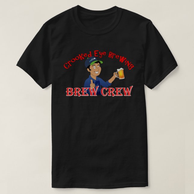 Gekrümmtes Augenbrauen T-Shirt (Design vorne)