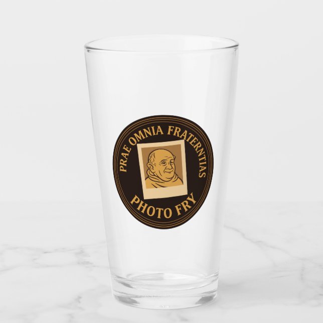 Gekühltes Pint-Glas Glas (Vorderseite)