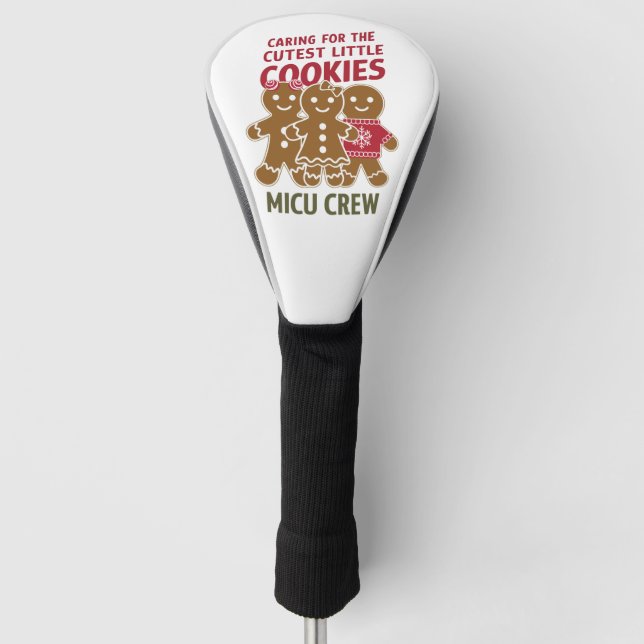 Gekümmert für die Niedlichen kleinen Kekse Nicu Nu Golf Headcover (Vorderseite)