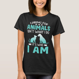 Gekümmert für Tiere, die ich tierärztlich retten k T-Shirt