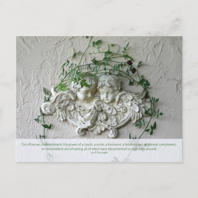 Gekümmert Postkarte (Vorderseite)