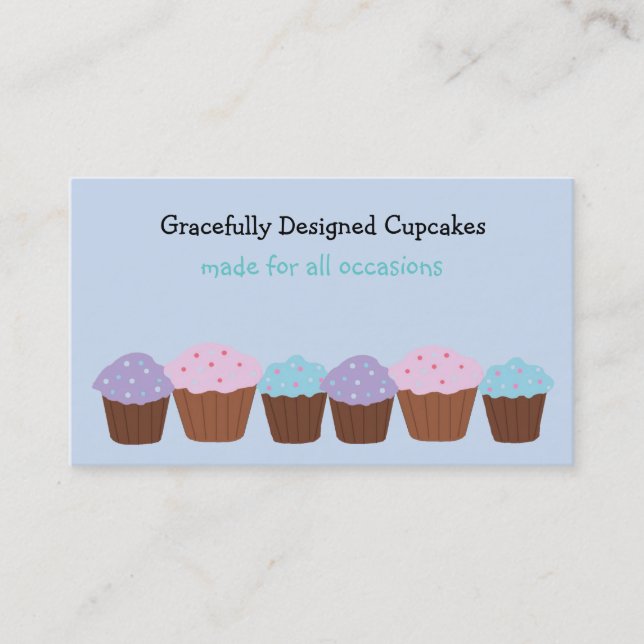 Gekünstlich gestalteter Cup... Visitenkarte (Vorderseite)